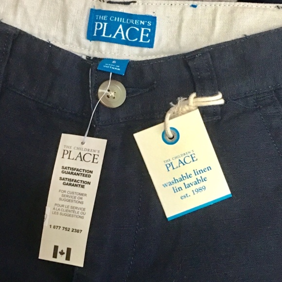 The Children’s Place boy’s cotton and linen blended pants - Picture 5 of 5